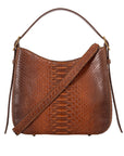 Mini Zoe in Cognac Ostrich