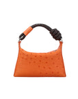 Lola in Tangerine Ostrich