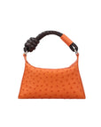 Lola in Tangerine Ostrich