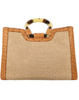 Kai in Luggage Ostrich & Raffia