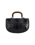 Picco in Black Ostrich Leg