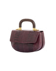 Mini Picco in Godiva Ostrich Leg