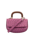 Mini Picco in Lilac Ostrich