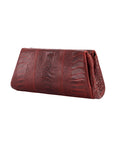 Raya in Cherry Red Ostrich Leg