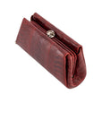 Raya in Cherry Red Ostrich Leg