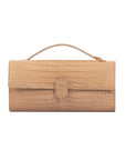 Freye in Nude Crocodile