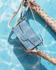 Caia Crossbody in Clemaris Ostrich Leg