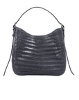 Mini Zoe in Anthracite Crocodile