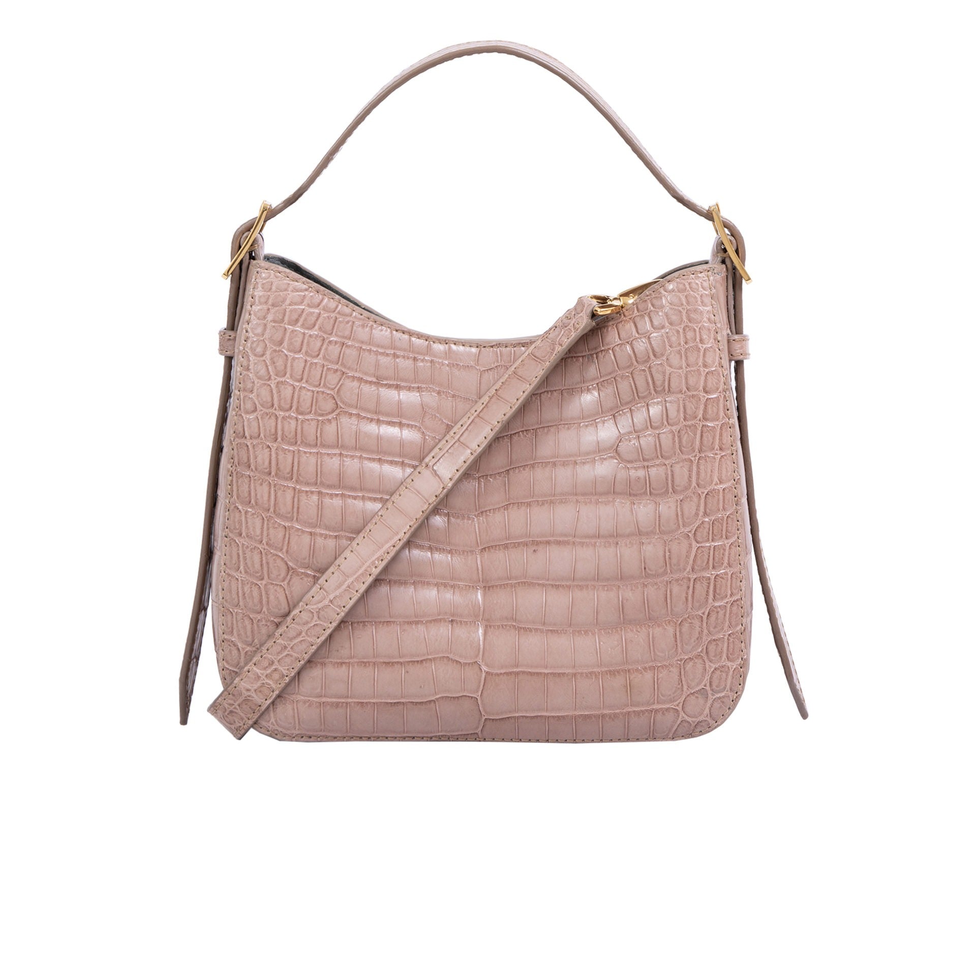 Mini Zoe in Cognac Ostrich