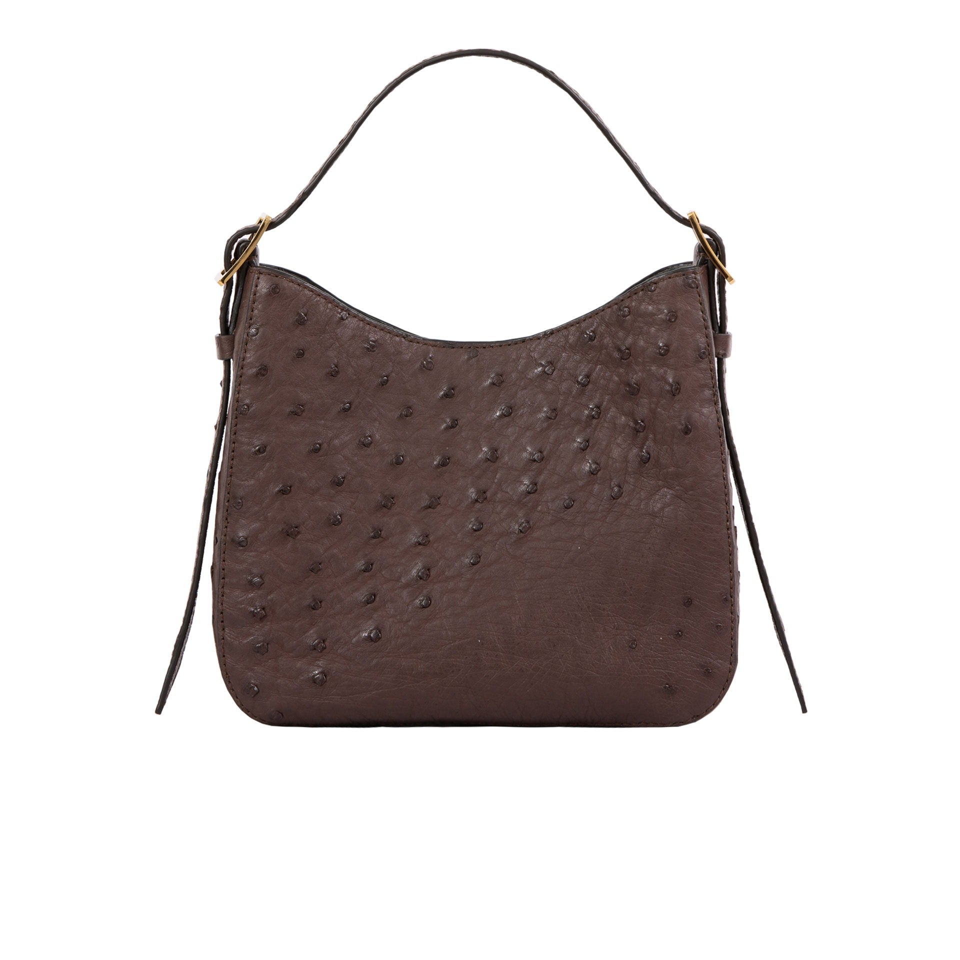 Mini Zoe in Cognac Ostrich