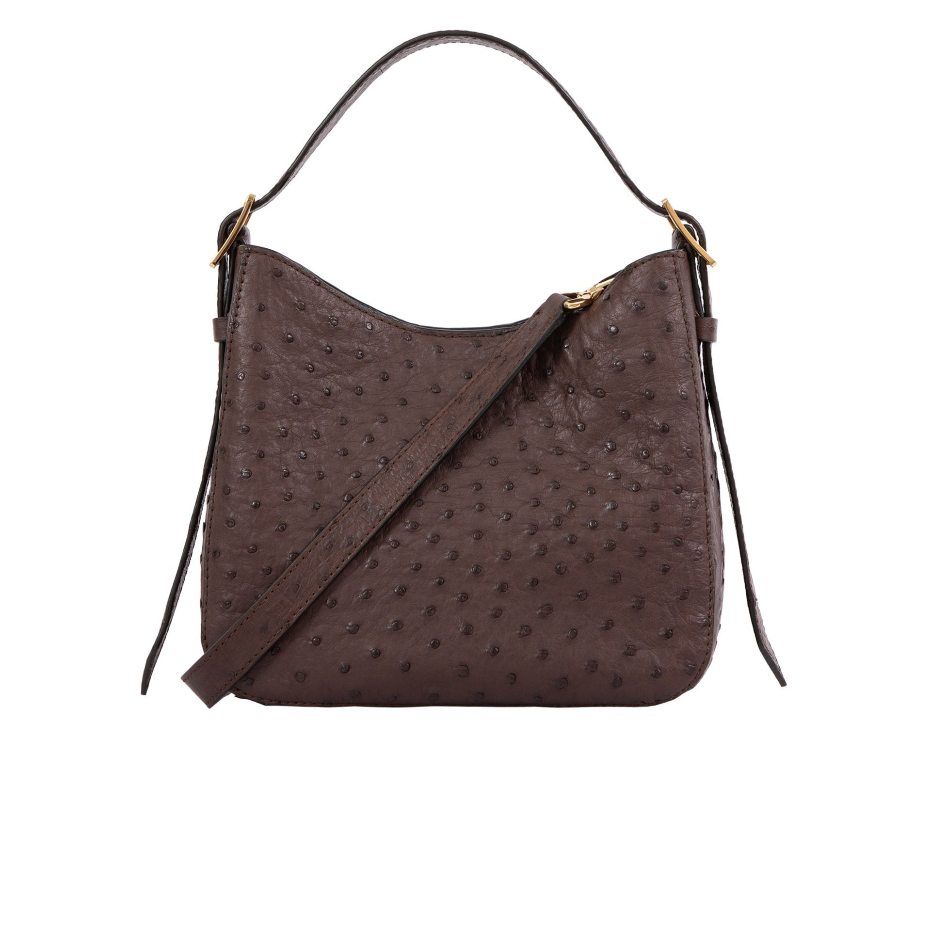 Mini Zoe in Cognac Ostrich