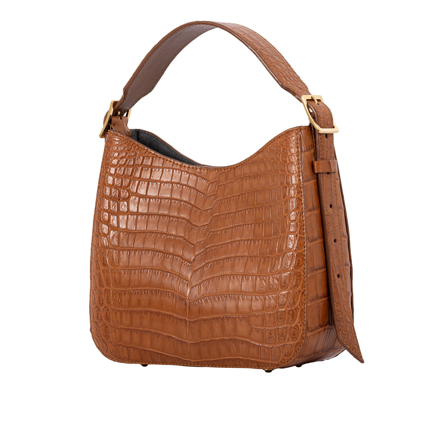 Mini Zoe in Cognac Ostrich