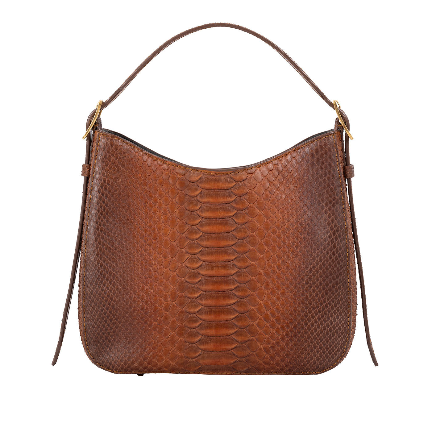 Mini Zoe in Cognac Ostrich