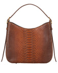 Mini Zoe in Cognac Ostrich