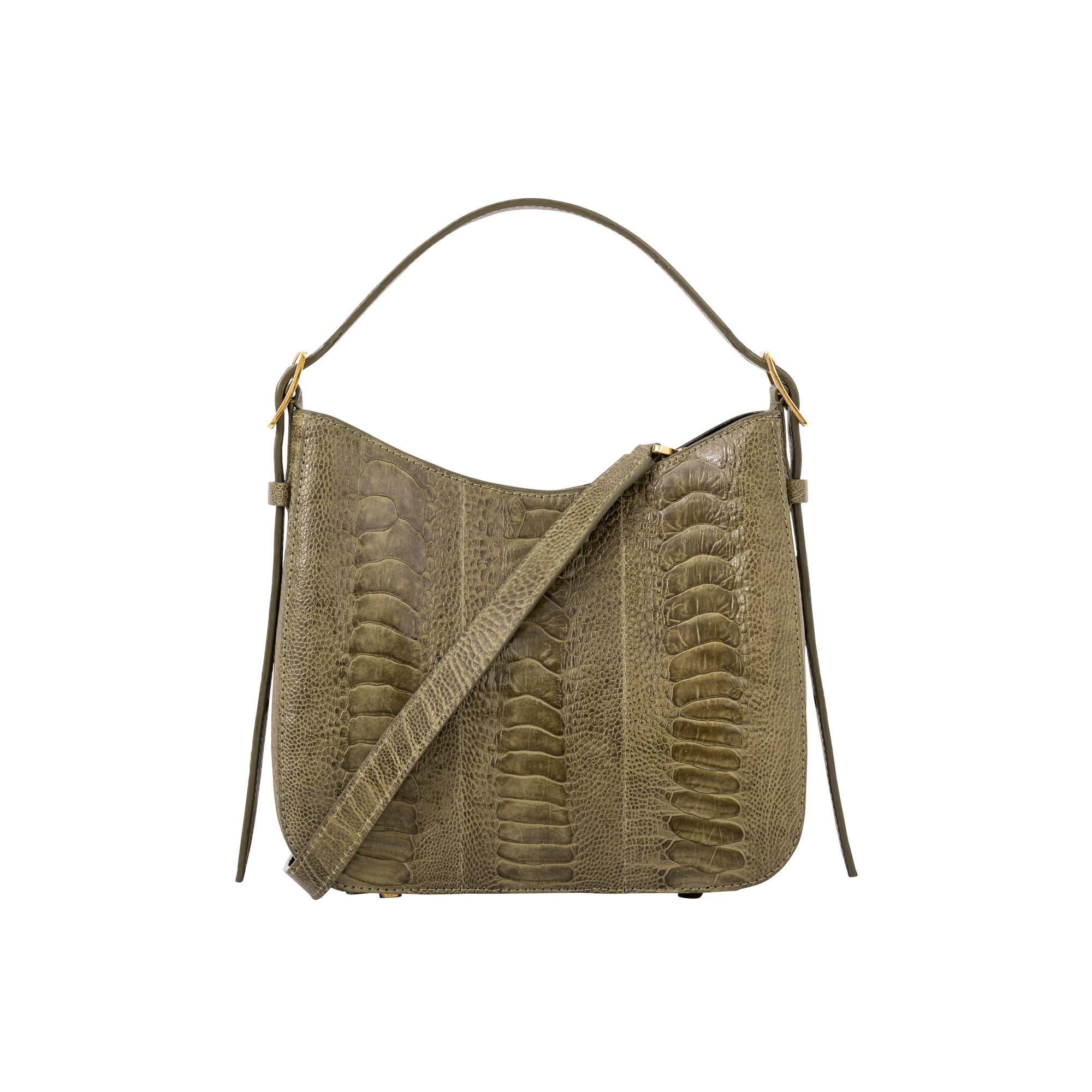 Mini Zoe in Cognac Ostrich