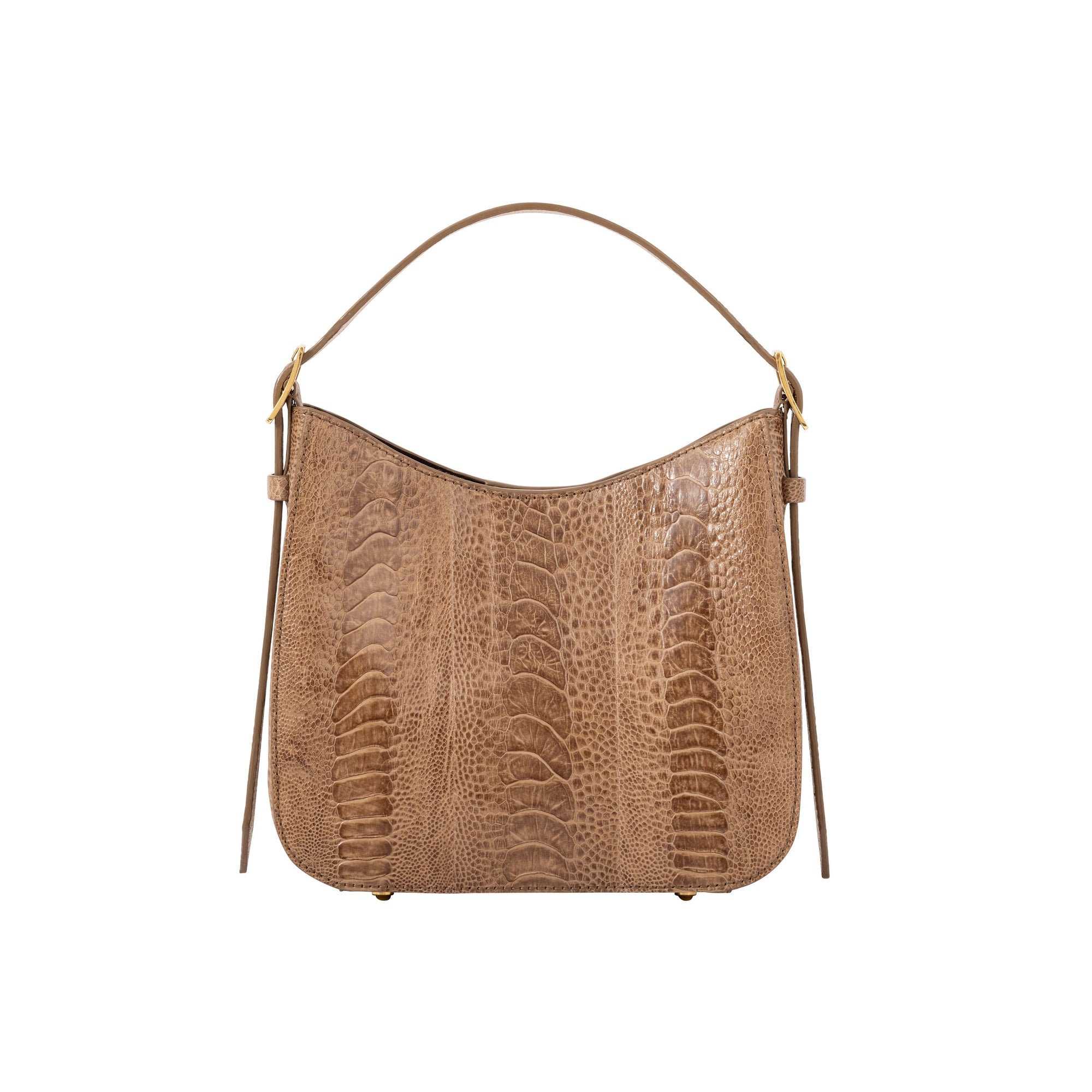 Mini Zoe in Cognac Ostrich