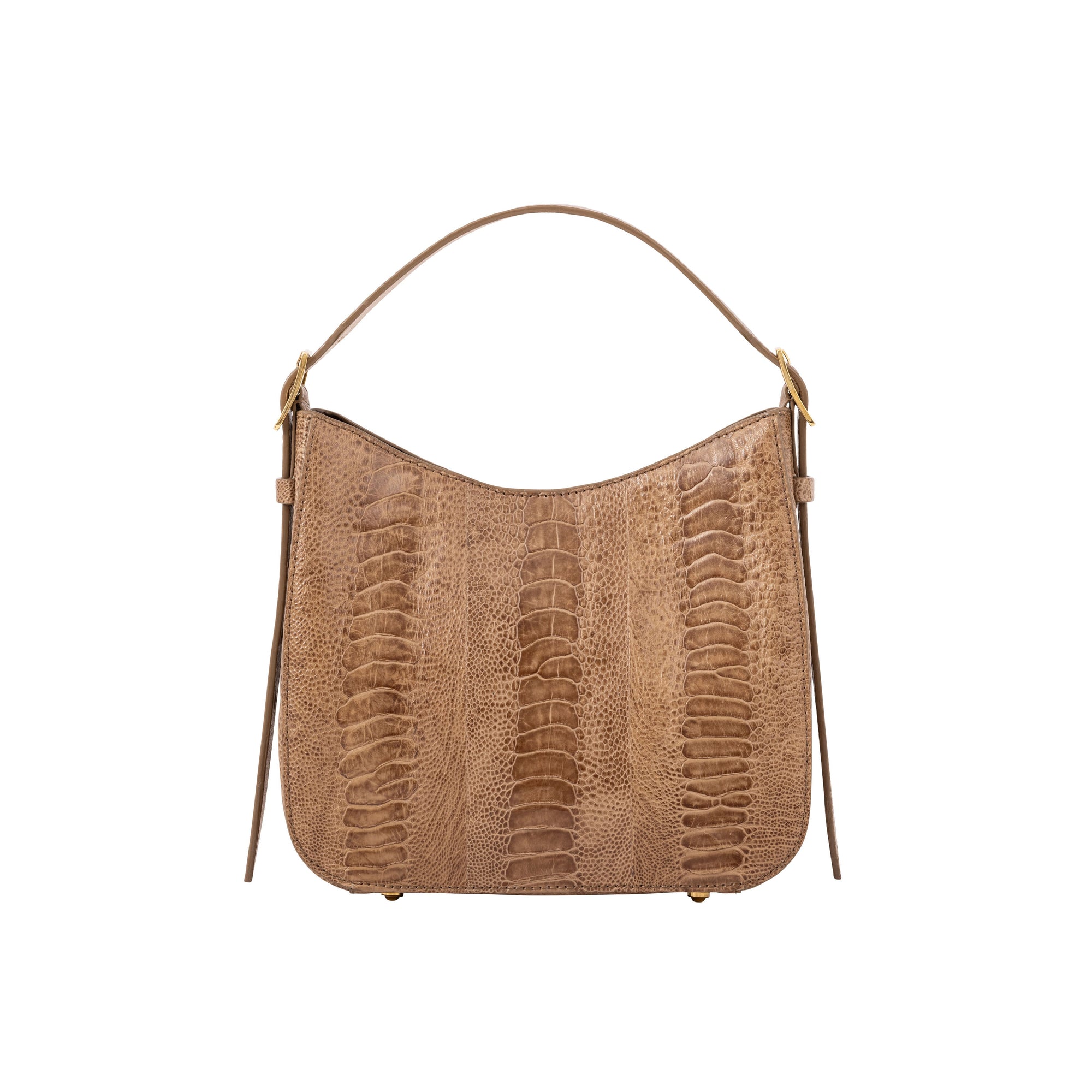 Mini Zoe in Cognac Ostrich