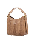 Mini Zoe in Cognac Ostrich