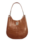 Nova in Cognac Crocodile