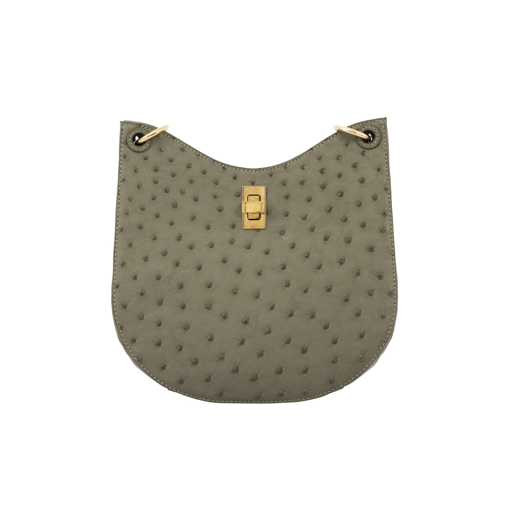 Mini Nova in Jungle Green Ostrich