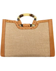 Kai in Luggage Ostrich & Raffia