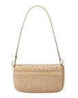 Deya in Natural Raffia & Oryx Ostrich