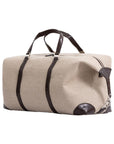 Large Weekender in Canvas & Crocodile