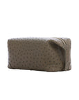 Utility Pouch in Forest Green Ostrich