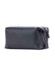 Utility Pouch in Black Ostrich