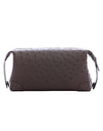 Utility Pouch in Nicotine Ostrich