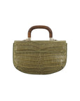 Picco in Forest Green Crocodile