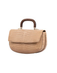 Picco in Nude Crocodile