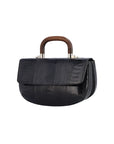 Picco in Black Ostrich Leg