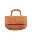 Picco in Cognac Crocodile