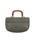 Picco in Forest Green Ostrich