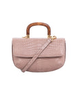 Picco in Walnut Crocodile