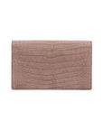 Ivy in Walnut Crocodile