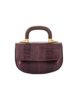 Mini Picco in Godiva Ostrich Leg