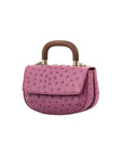 Mini Picco in Lilac Ostrich