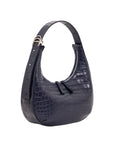 Aspen in Navy Crocodile
