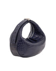 Aspen in Navy Crocodile