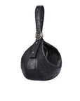 Lolita in Black Ostrich & Ostrich Leg
