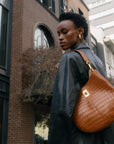 Nova in Cognac Crocodile