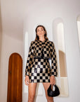 Lolita in Black Ostrich & Ostrich Leg