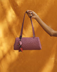 Philippa in Lilac Ostrich