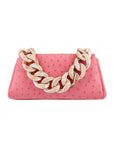 Raya in Indian Pink Ostrich