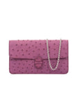 Accordion in Lilac Ostrich
