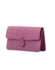 Accordion in Lilac Ostrich